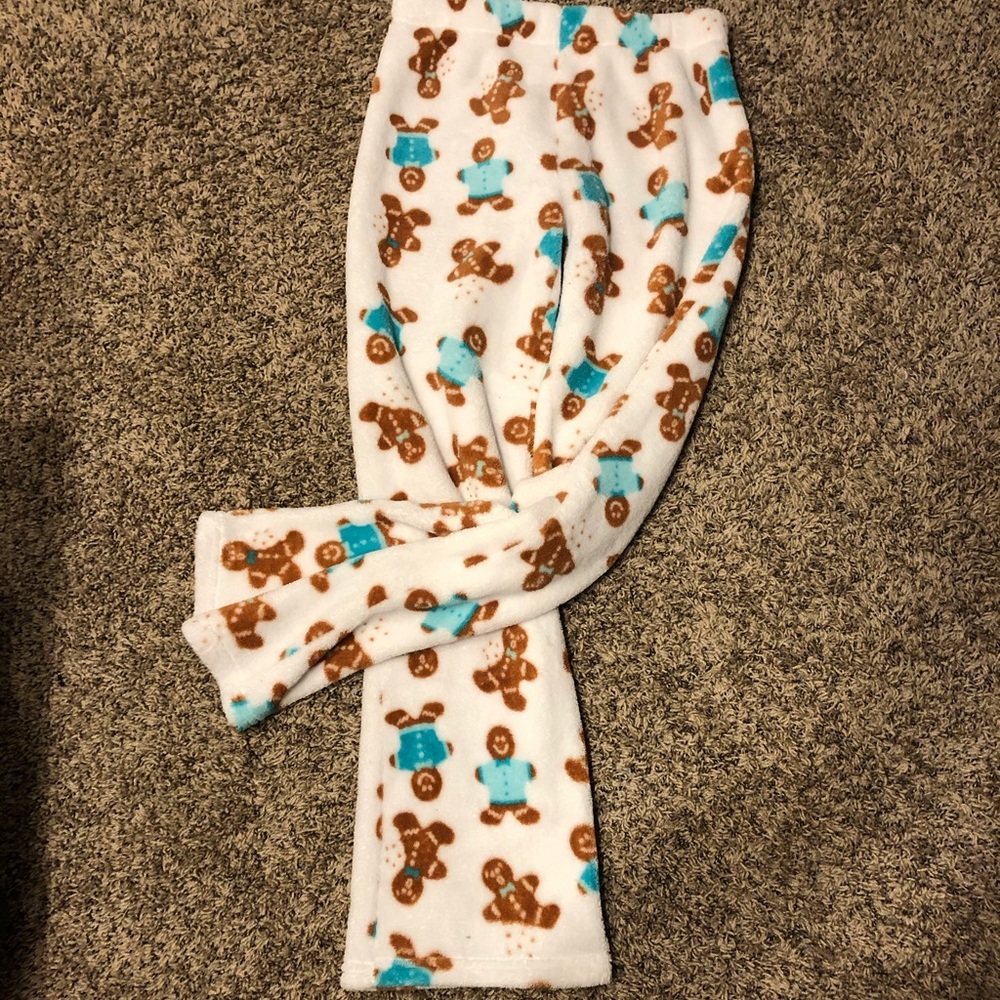 Fuzzy pajama pants!